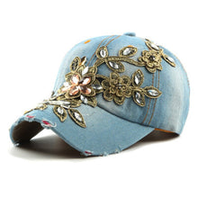 Load image into Gallery viewer, FLYBER Cotton Applique Baseball Cap