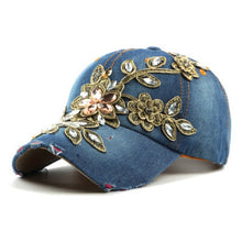 Load image into Gallery viewer, FLYBER Cotton Applique Baseball Cap