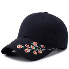 Load image into Gallery viewer, FLYBER Embroidery Plum Blossom Baseball Cap