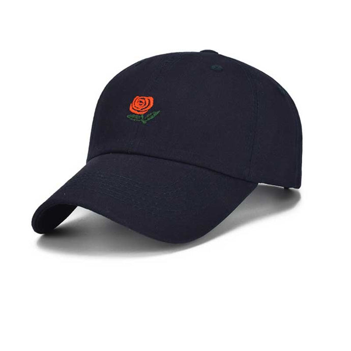 FLYBER Roses Embroidery for Men Baseball Cap
